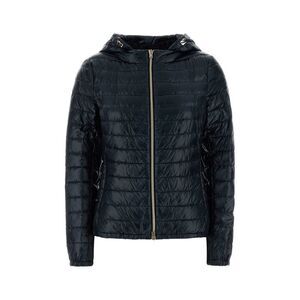 Herno Women Midnight Blue Nylon Down Jacket